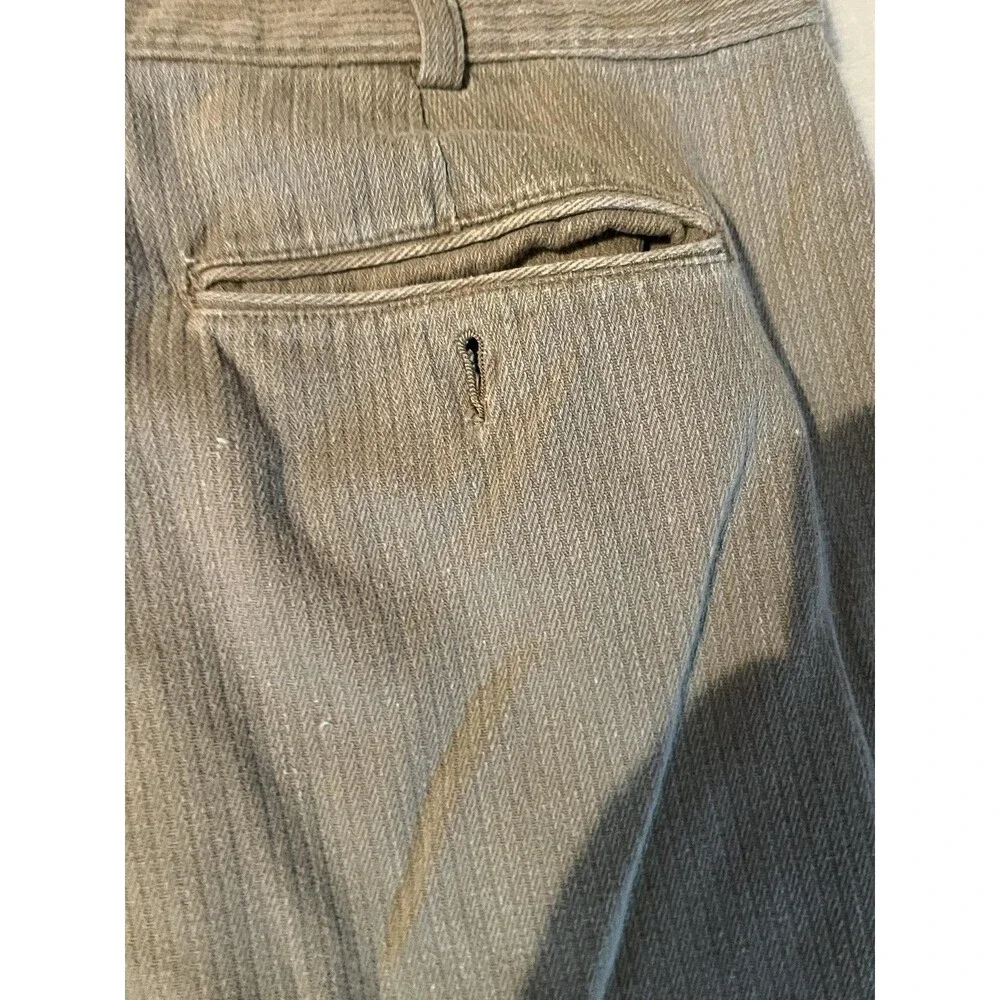 VTG Chaps Ralph Lauren Boy Scout Tag Corduroy Field Pants Flap Pocket 35x30